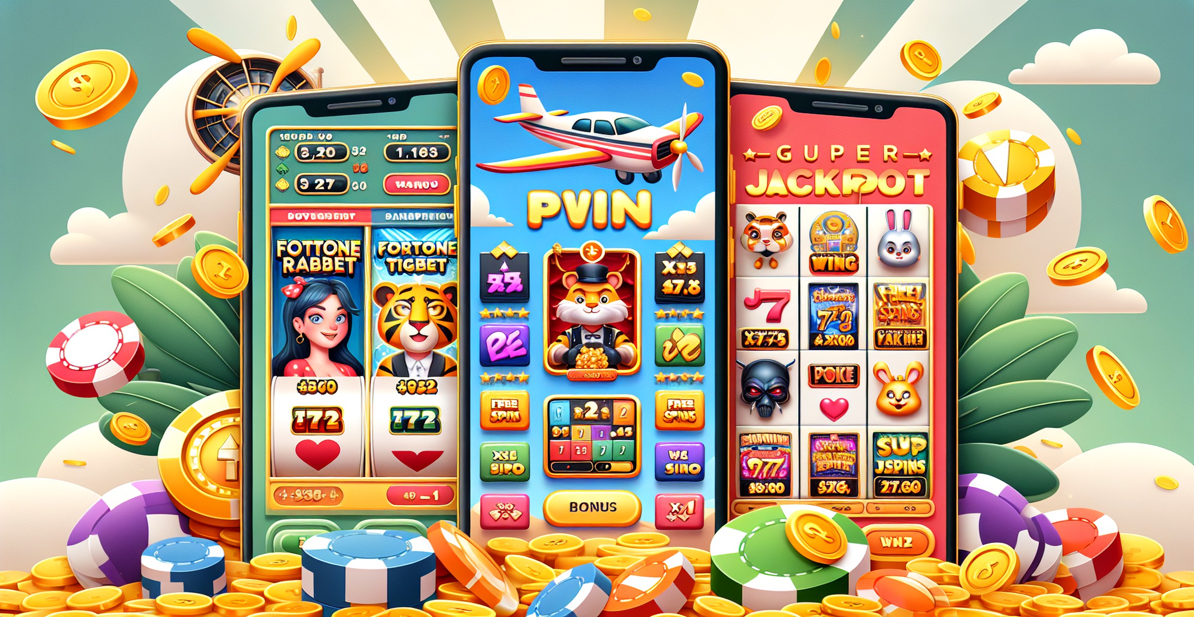 Super Jackpot - Go for big wins with Pkrvip's Super Jackpot.